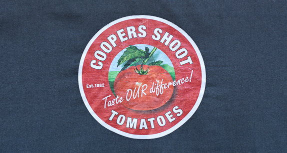 Coopers Shoot Tomatoes
